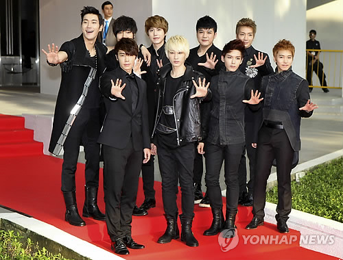 Tổng hợp những hình ảnh của Super Junior tại MAMA 2011 Suju
