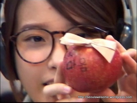 IU Shindong apple